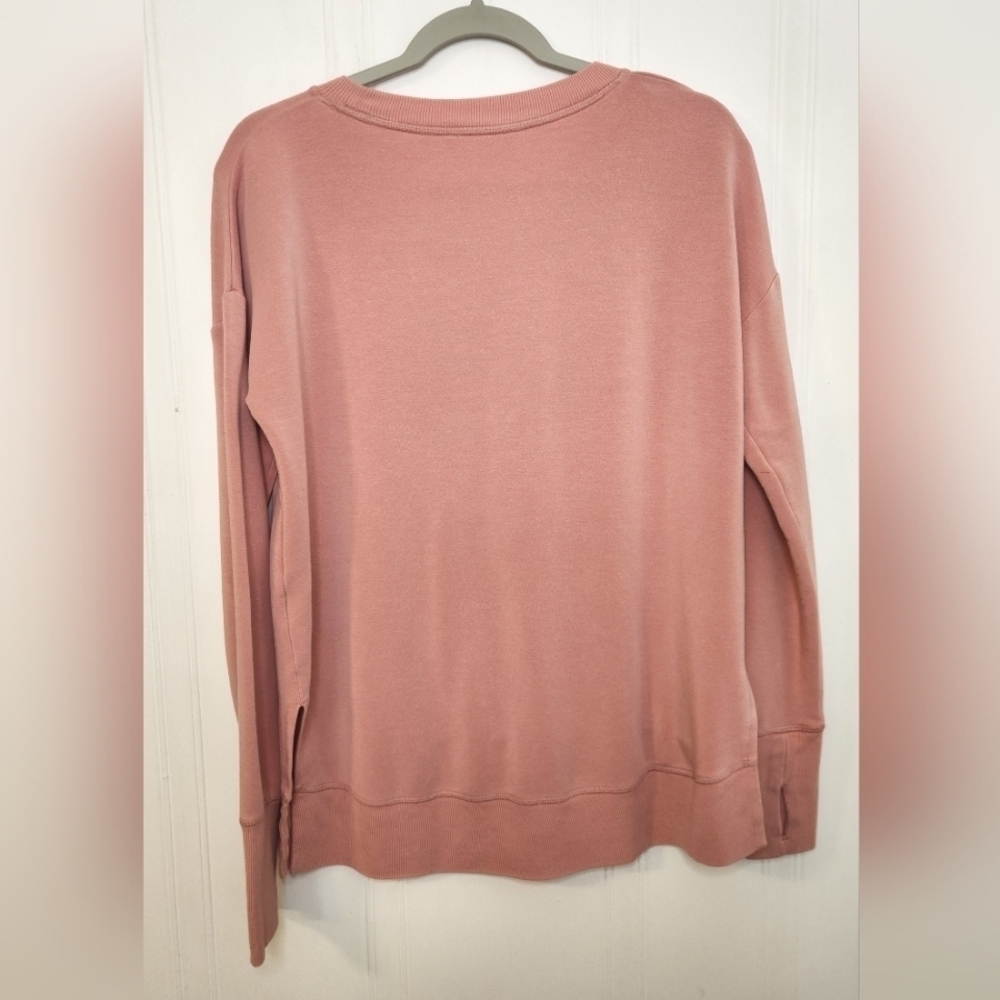 Athleta women's long sleeve crew neck sweatshirt size S D92 - Picture 2 of 4